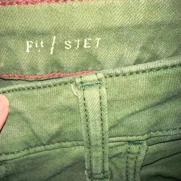 Anthropologie Pilcro & the Letterpress stet size 32 loden green jean. - Picture 9 of 15